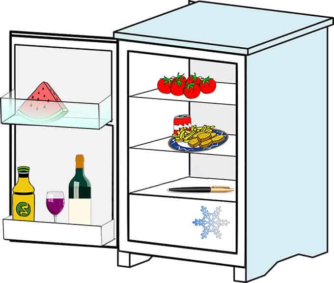 Pen in Fridge