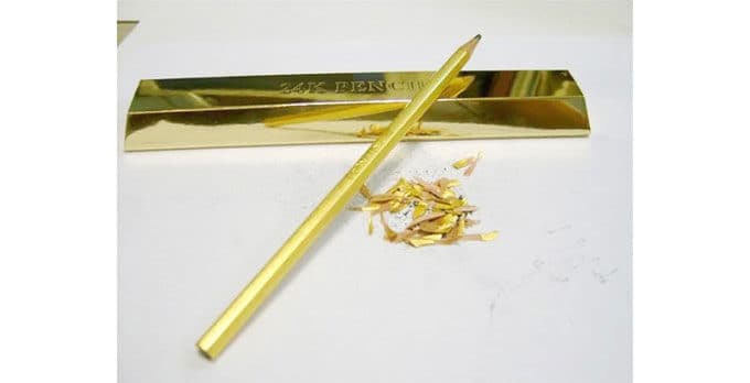 24 k gold pencil 3