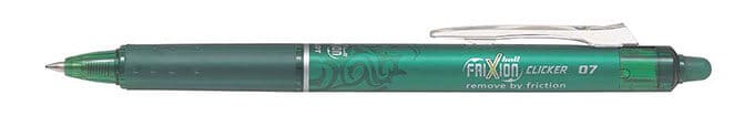 Pilot Frixion Clicker 07mm Green