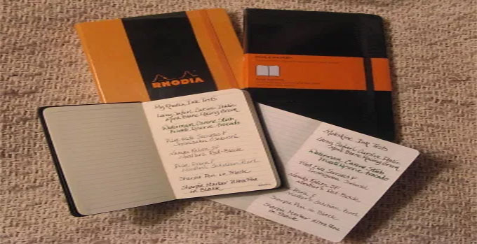 Moleskine Rhodia Comparison