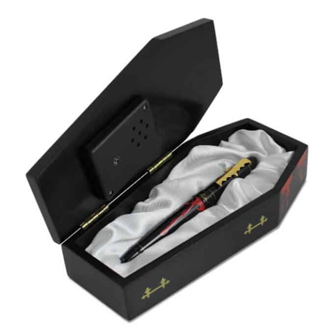 Dracula Pen in Coffin