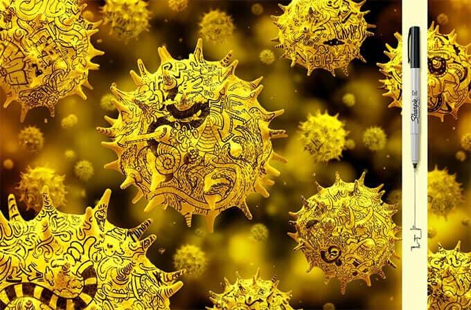 Sharpie Microscopic Yellow