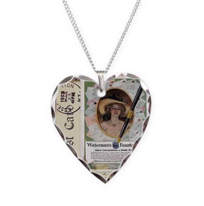 1909 Waterman Ad Pendant