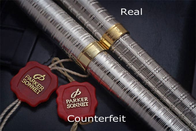 Fake Parker Pens