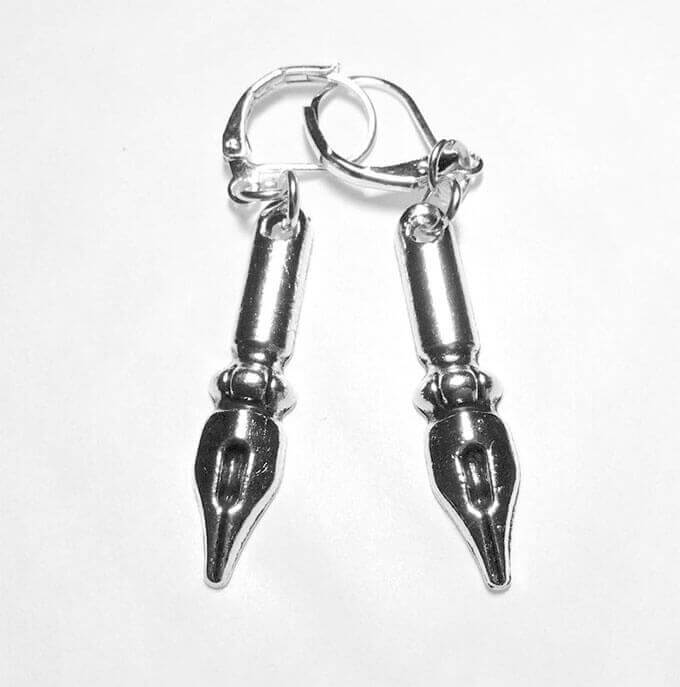Fountain Pen Earings