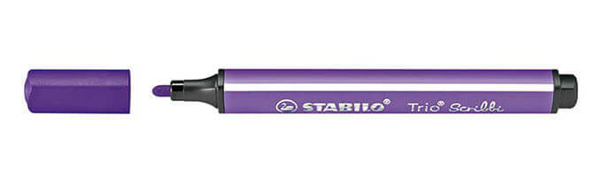 Stabilo Trio Scribbi Violet