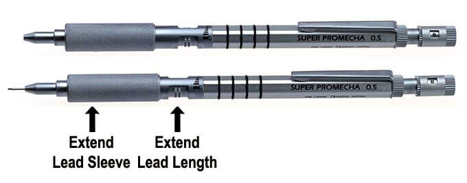 Ohto-Super-Promecha-Drafting-Pencil Ohto Super Promecha Drafting Pencil