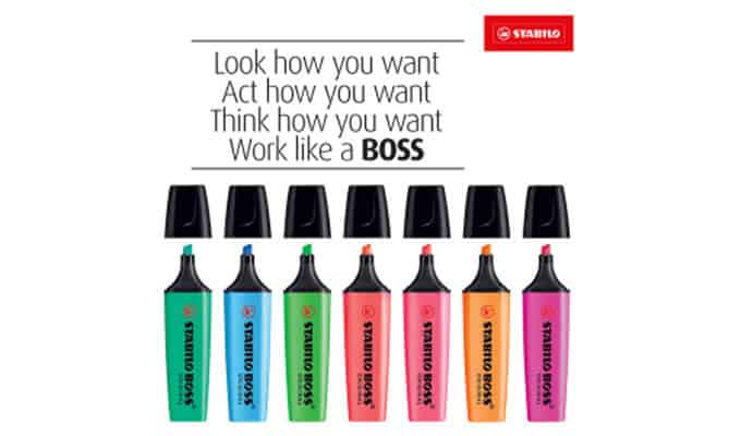 Stabilo Boss Ad Bic Response