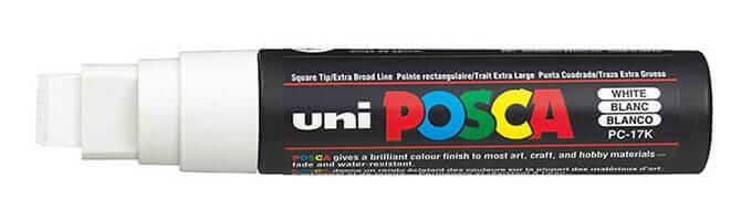 Uni Posca PC 17K White