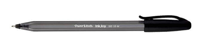Papermate-Inkjoy-100M-Capped-Black Papermate Inkjoy 100M Capped Black