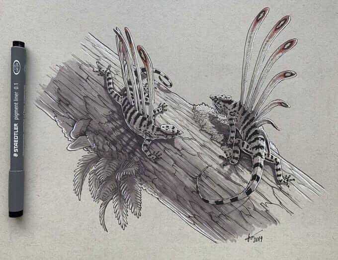 Inktober 2019 Gabrielle N U