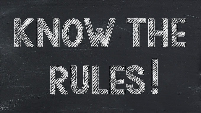 Know the Rules
