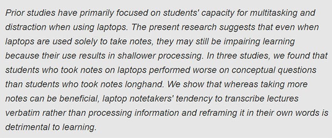 Physcological Science Study