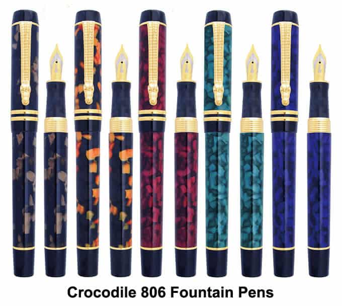 Crocodile-806-Fountain-Pens Crocodile 806 Fountain Pens