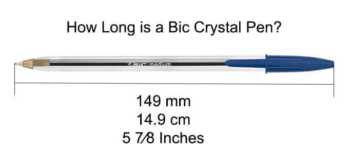 How-Long-is-a-Bic-Crystal-Pen How Long is a Bic Crystal Pen