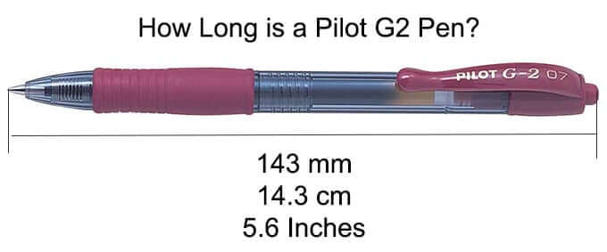 How-Long-is-a-Pilot-G2-Gel-Pen How Long is a Pilot G2 Gel Pen
