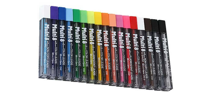 Pentel-Multi-8-2mm-Colored-Lead Pentel Multi 8 2mm Colored Lead
