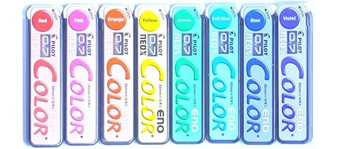 Pilot-Color-Eno-Neox-Colored-Lead-07-mm Pilot Color Eno Neox Colored Lead 07 mm