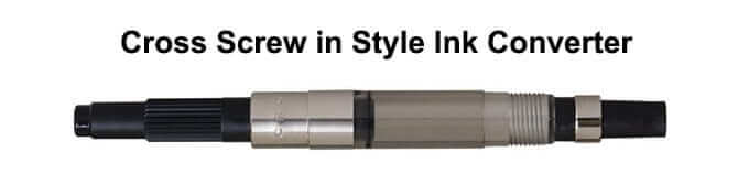 Cross-Screw-in-Style-Ink-Converter Cross Screw in Style Ink Converter