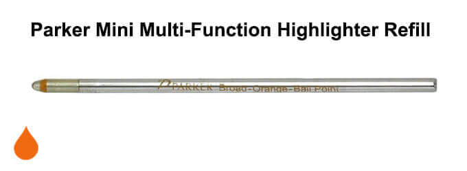Parker Mini Multi Function Highlighter Refill