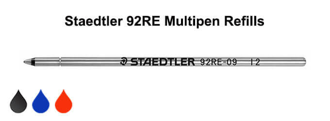 Staedtler 92RE Multipen Refills