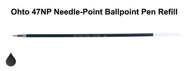Ohto-47NP-Needle-Point-Ballpoint-Pen-Refill Ohto 47NP Needle Point Ballpoint Pen Refill