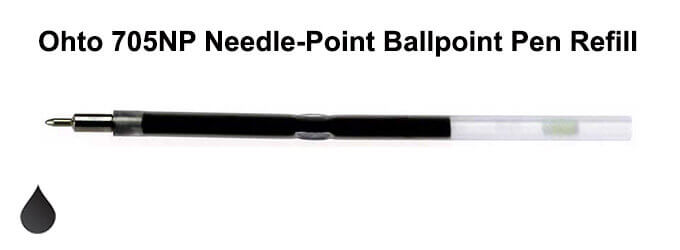 Ohto-705NP-Needle-Point-Ballpoint-Pen-Refill Ohto 705NP Needle Point Ballpoint Pen Refill