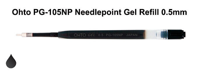 Ohto-PG-105NP-Needlepoint-Gel-Refill-0.5mm Ohto PG 105NP Needlepoint Gel Refill 0.5mm