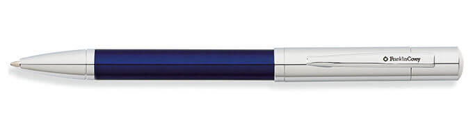 Cross-Greenwich-Chrome-&-Evening-Blue-Lacquer-Ballpoint-Pen Cross Greenwich Chrome Evening Blue Lacquer Ballpoint Pen