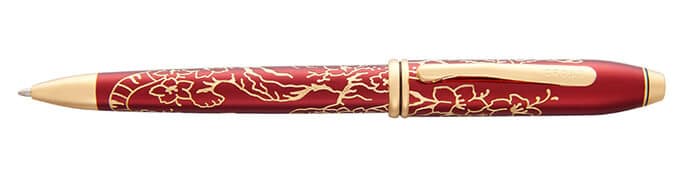 Cross-Townsend-Engraved-Red-Lacquer-Year-of-the-Tiger-Ballpoint-Pen Cross Townsend Engraved Red Lacquer Year of the Tiger Ballpoint Pen