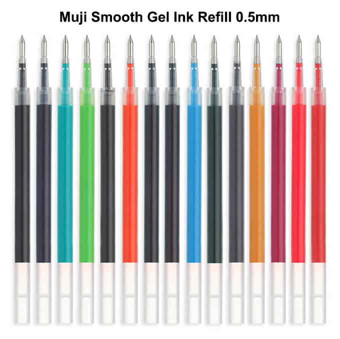 Muji-Smooth-Gel-Ink-Refill-05mm Muji Smooth Gel Ink Refill 05mm