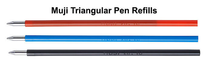 Muji-Triangular-Pen-Refills Muji Triangular Pen Refills