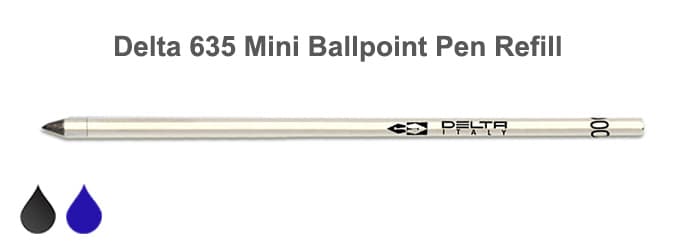 Delta 635 Mini Ballpoint Pen Refill
