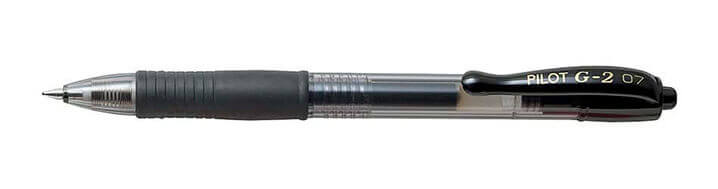 Pilot G 2 07 Gel Pen Black