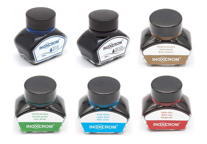Inoxcrom Fountain Pen Ink Bottles